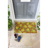 My Mat printed coir doormat lemons yellow 45x75cm - British product