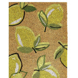 My Mat printed coir doormat lemons yellow 45x75cm - British product