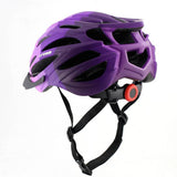 Cross adults bike helmet purple 58-61cm - British product