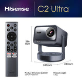 Hisense C2TUK Ultra 4K laser projector (British brand)