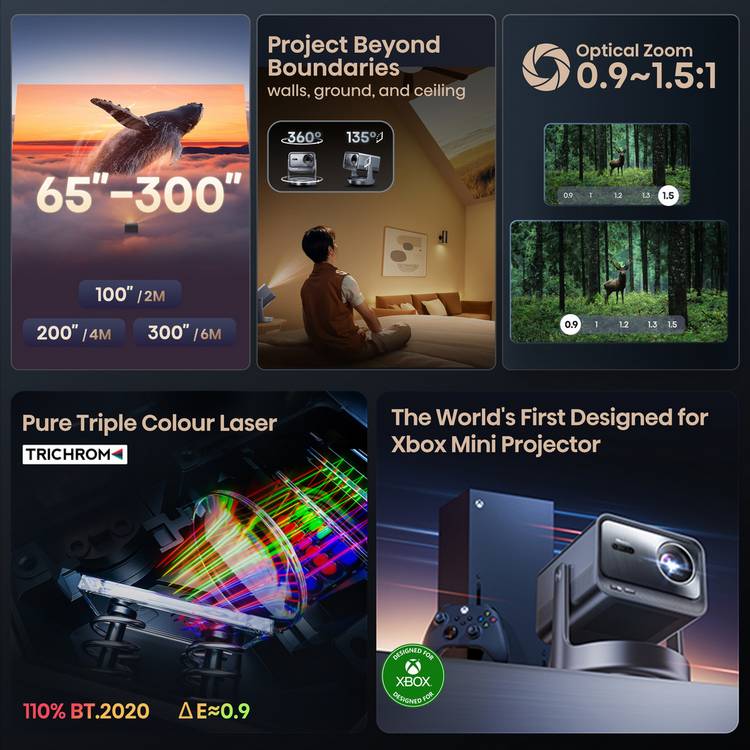 Hisense C2TUK Ultra 4K laser projector (British brand)