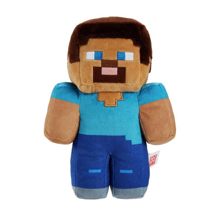 Minecraft Steve plush doll 8 inches, imported from the UK