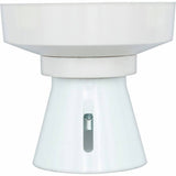 British General batten lamp holder white, imported from the UK