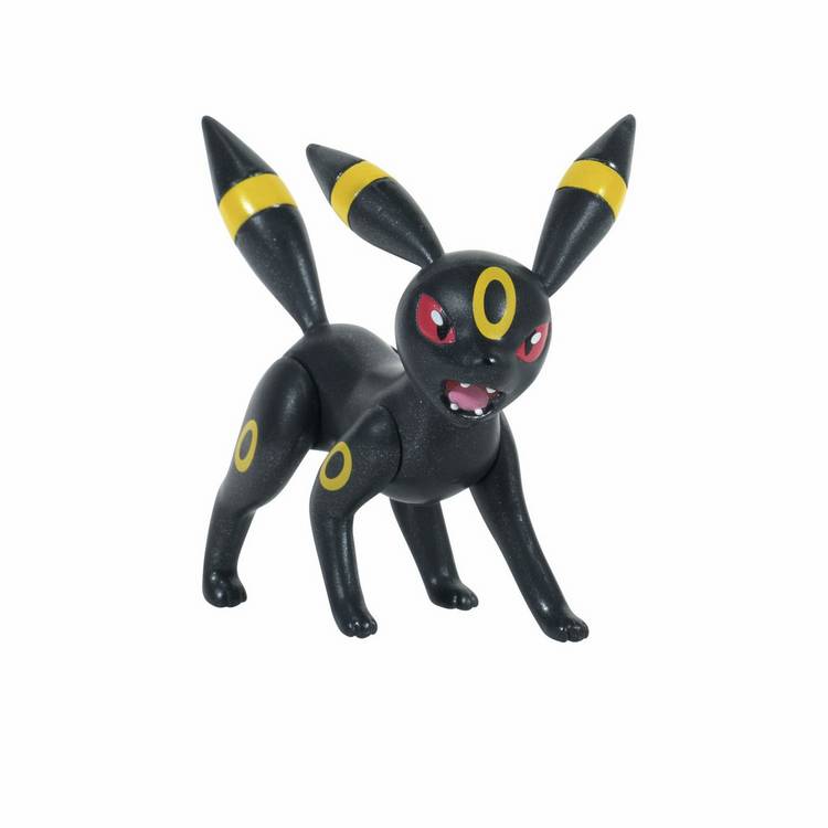 Jazwares Pokémon Select Evolution Pack Eevee Umbreon Espeon figures, imported from the UK
