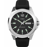 Argos Timex Essex Ave Black Dial Black Strap Watch- Buy online at McGrocer