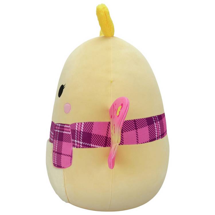 Squishmallows 20 inch yellow moth plush toy named Miry, imported from the UK
