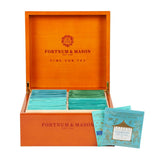 Fortnum's wooden restaurant tea box 60 teabags, UK version