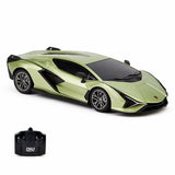 CMJ RC Lamborghini Sian Met Green car, UK version