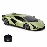 CMJ RC Lamborghini Sian Met Green car, UK version