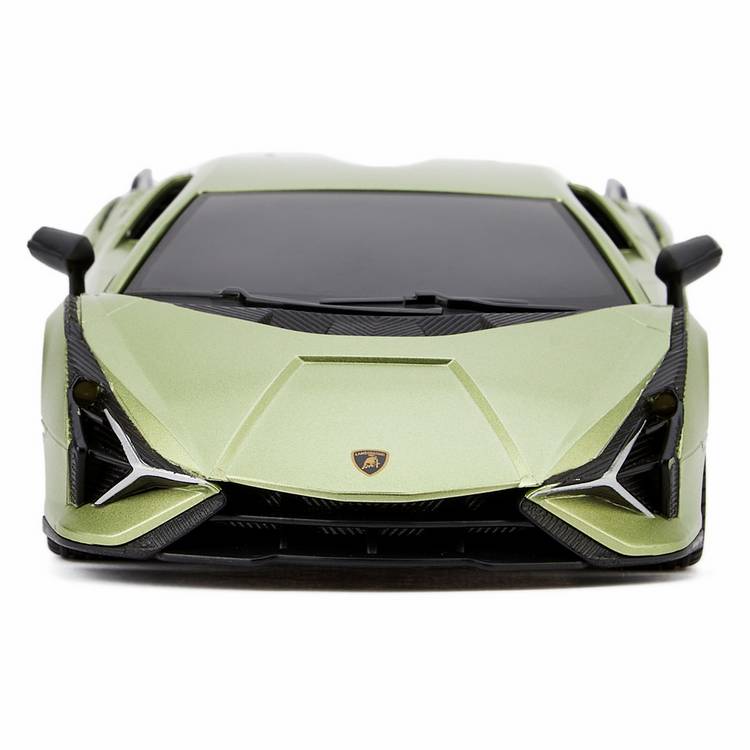 CMJ RC Lamborghini Sian Met Green car, UK version