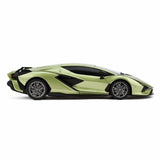 CMJ RC Lamborghini Sian Met Green car, UK version