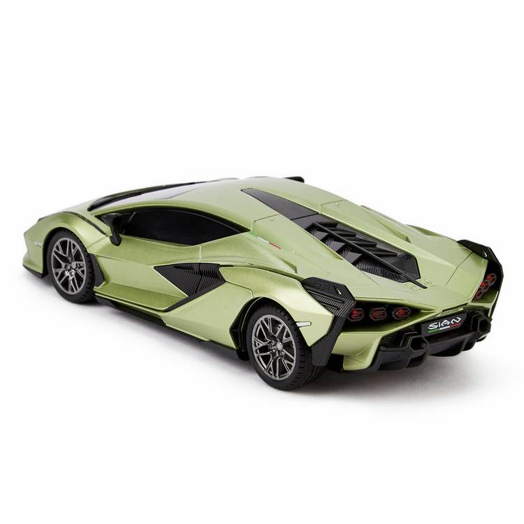 CMJ RC Lamborghini Sian Met Green car, UK version