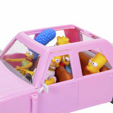JAKKS Pacific Simpsons family sedan playset with five figures (British brand)