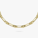 Revere gold plated silver kisses linked tennis bracelet 7.5in - British product