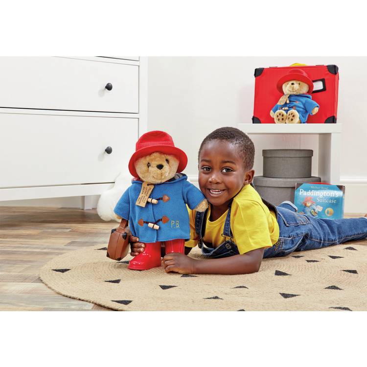 Paddington large classic plush with boots and suitcase, UK version