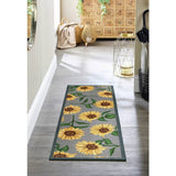 Argos My Mat Sunflowers Short Pile Runner 50x150cm- Buy online at McGrocer