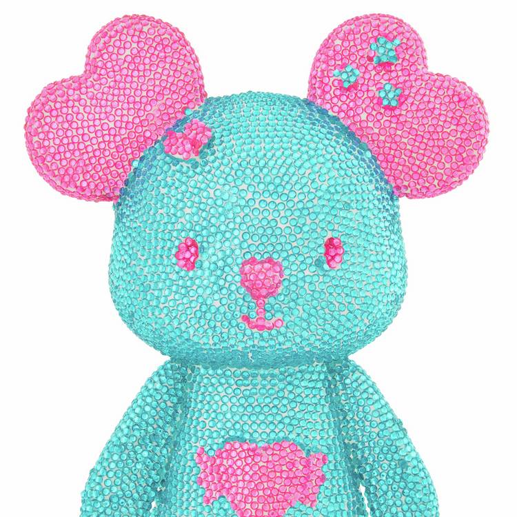 Love The Look Gem Art Bear Kit 23cm - British product