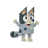 Hama Beads Bluey craft set with pegboards, imported from the UK