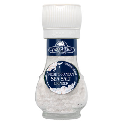 La Drogheria adjustable sea salt mill grinder 90g - British product