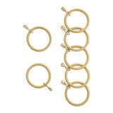 Argos Argos Home 20 Metal Curtain Rings - Light Oak Effect- Buy online at McGrocer