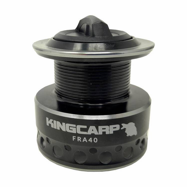 Kingcarp Size 40 Freespool carp fishing reel, imported from the UK