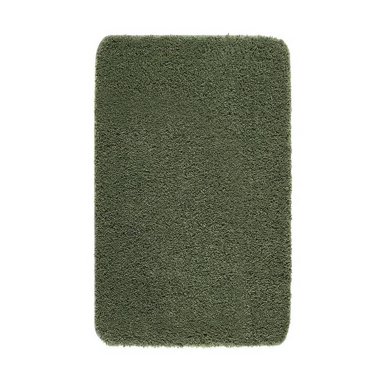 Buddy forest green shaggy rug 60x100cm, imported from the UK