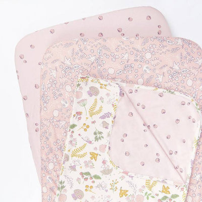 Argos Tutti Bambini Tiny Tails Crib Fitted Sheets and Coverlet Bundle- Buy online at McGrocer