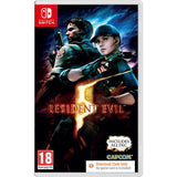 Resident Evil 5 Nintendo Switch game case - imported from the UK
