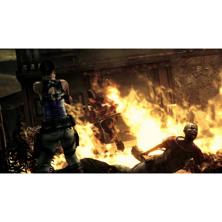 Resident Evil 5 Nintendo Switch game case - imported from the UK