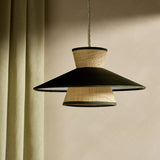 Habitat green velvet easy fit lampshade 35cm - British product