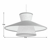 Habitat green velvet easy fit lampshade 35cm - British product