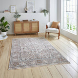 Argos Think Rugs Vintage Beige Short Pile Rug 120x170cm- Buy online at McGrocer