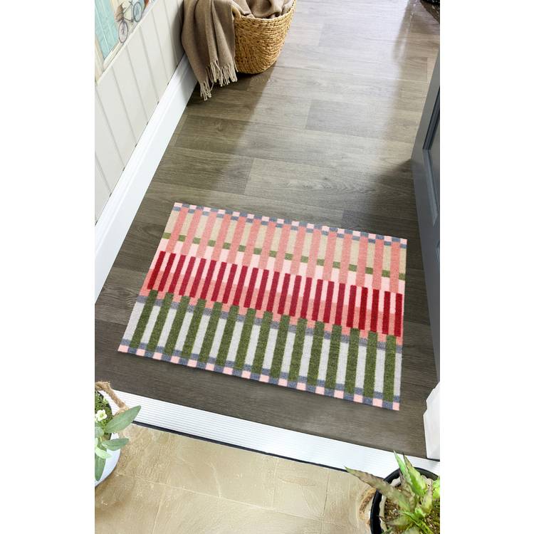 My Mat colour block weave doormat 50x75cm (British brand)