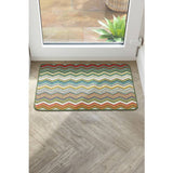Argos My Mat Candy Zig Zag Short Pile Doormat 50x75cm- Buy online at McGrocer