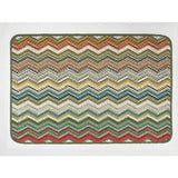 My Mat Candy Zig Zag short pile doormat 50x75cm (British brand)