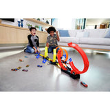 Hot Wheels Multi-Loop Race Off playset with car (British brand)