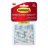 Argos Command Clear Medium Wire Toggle Hooks Value Pack- Buy online at McGrocer