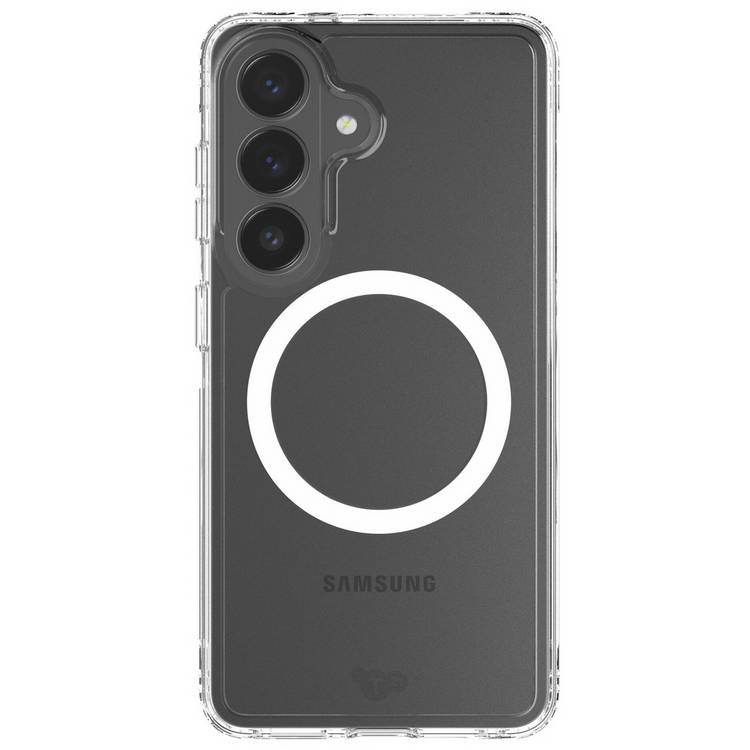 Tech21 clear magnetic phone case for Samsung Galaxy S26, imported from the UK