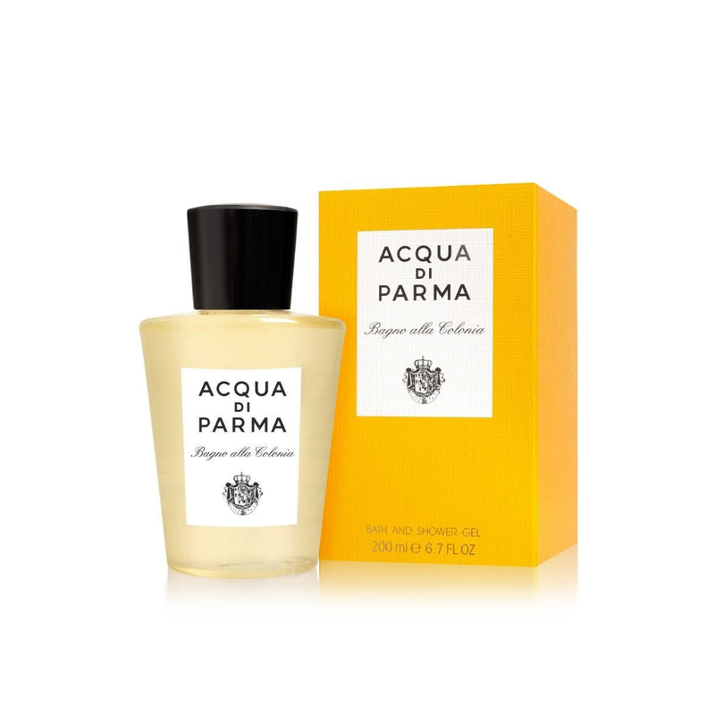 Acqua di Parma Colonia bath and shower gel, imported from the UK