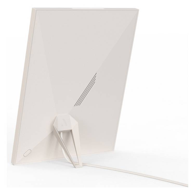 AURA Aspen 12in digital photo frame clay finish, imported from the UK