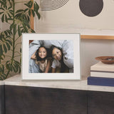 AURA Aspen 12in digital photo frame clay finish, imported from the UK