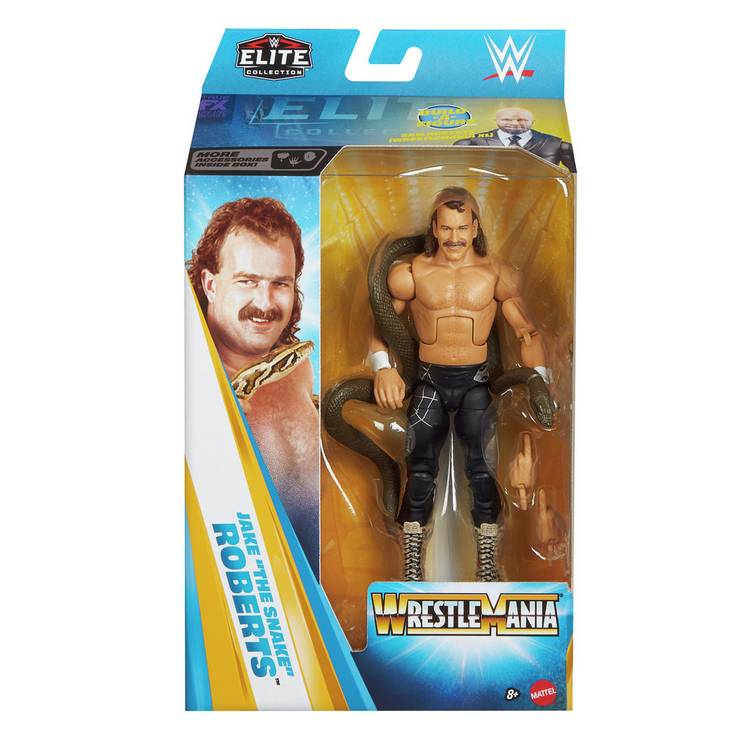 WWE Jake The Snake Roberts action figure 26.6 cm, UK version