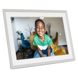 AURA Carver digital photo frame 10 inch Matt Clay (British brand)