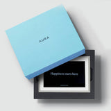 AURA Carver digital photo frame 10 inch Matt Clay (British brand)