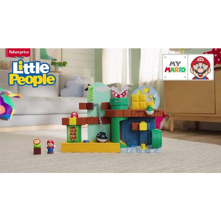 Fisher Price Little People Mario Adventure Playset - British product