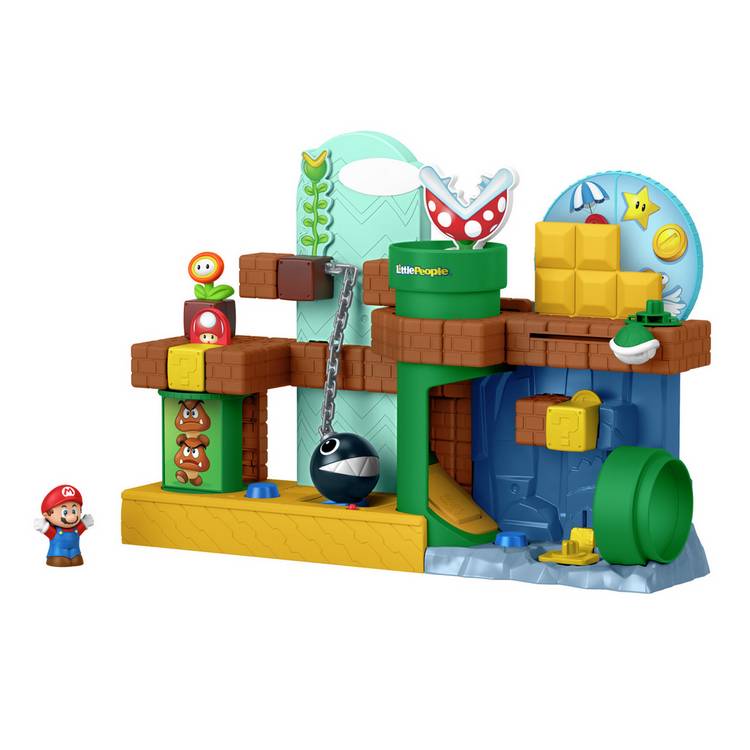 Fisher Price Little People Mario Adventure Playset - British product
