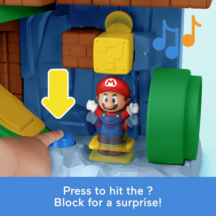 Fisher Price Little People Mario Adventure Playset - British product