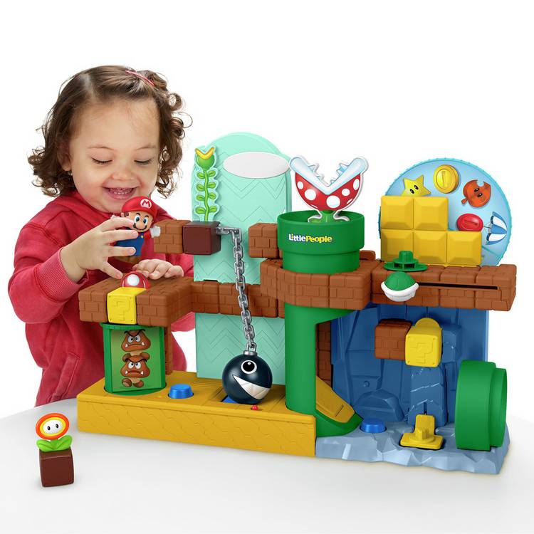 Fisher Price Little People Mario Adventure Playset - British product