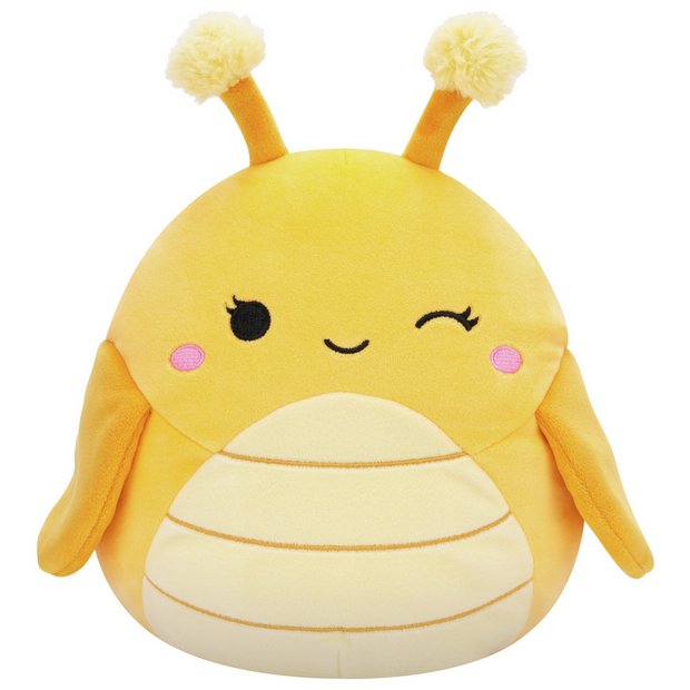 Squishmallows Greer yellow grasshopper plush 7.5 inches, imported from the UK
