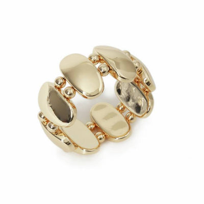 Argos Freedom Gold Tone Oval Oversized Bracelet- Buy online at McGrocer